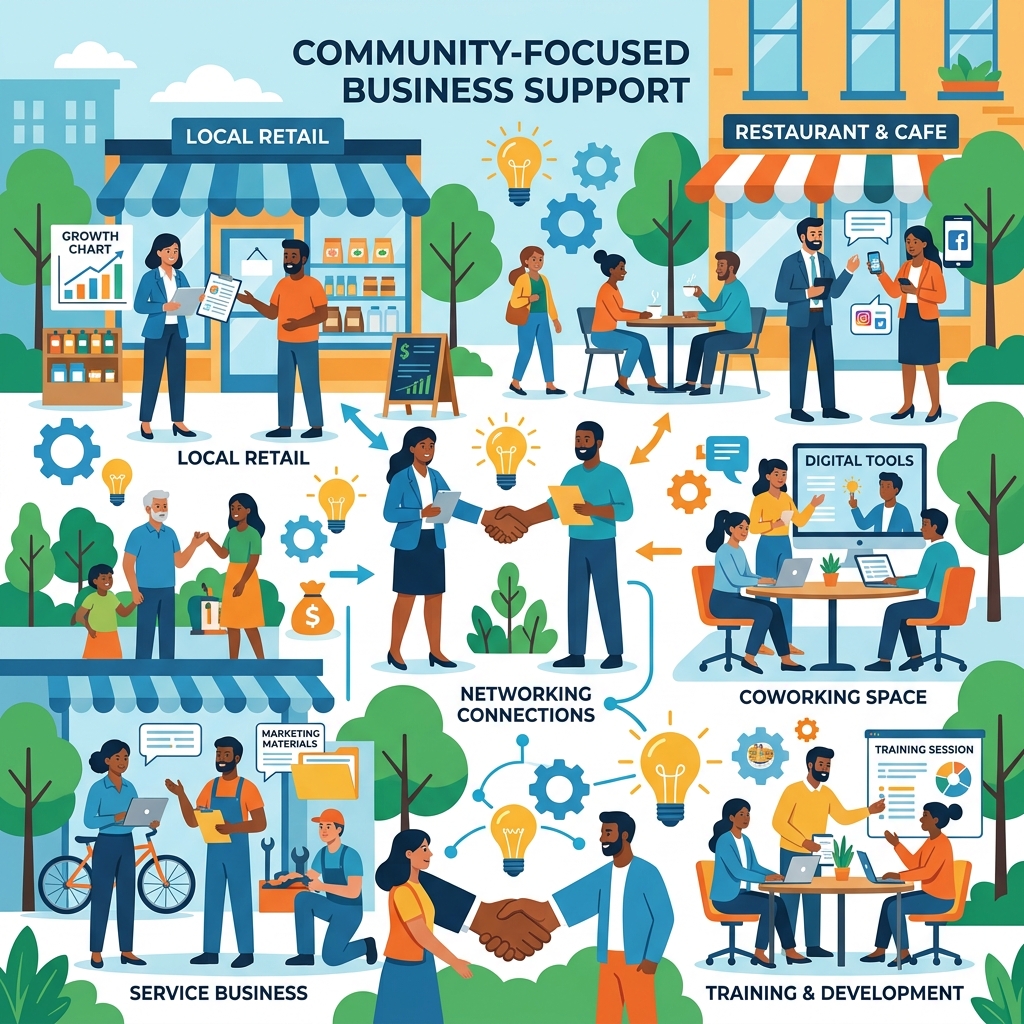 ひとつじゃない、地域密着の形　リアル事業支援